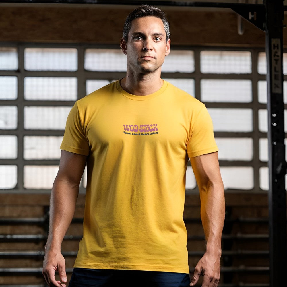 Cocowod ropa crosstraining Camiseta Hombre modelo Wod Stock | T-Shirt