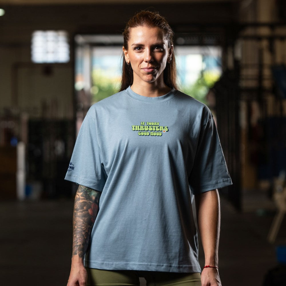 Cocowod ropa crosstraining Camiseta Mujer modelo Today Thrusters | Oversized