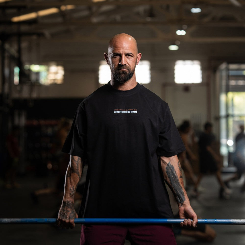 Cocowod ropa crosstraining Camiseta Unisex modelo Brothers In Iron | Oversized