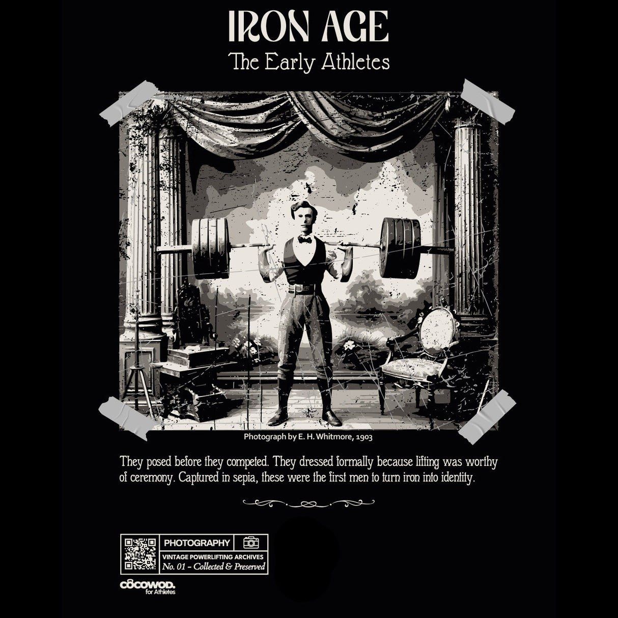 Cocowod ropa crosstraining Camiseta Unisex modelo Iron Age | Oversized