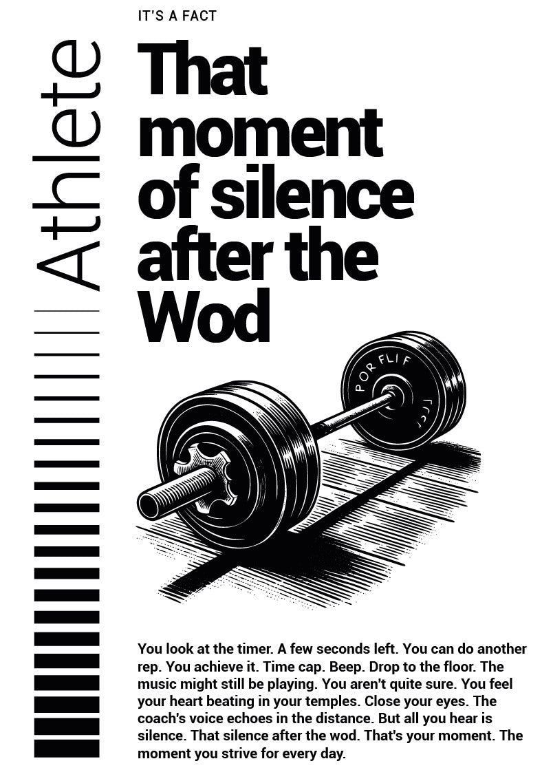 Cocowod ropa crosstraining Camiseta Unisex modelo That Moment | Oversized