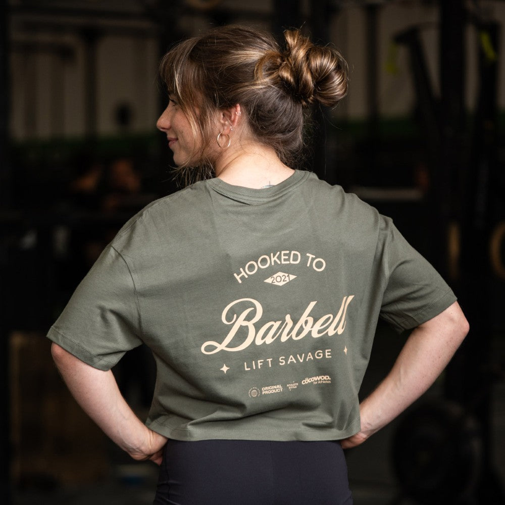 Cocowod ropa crosstraining Crops & Camisetas Cropped modelo Hooked | Cropped