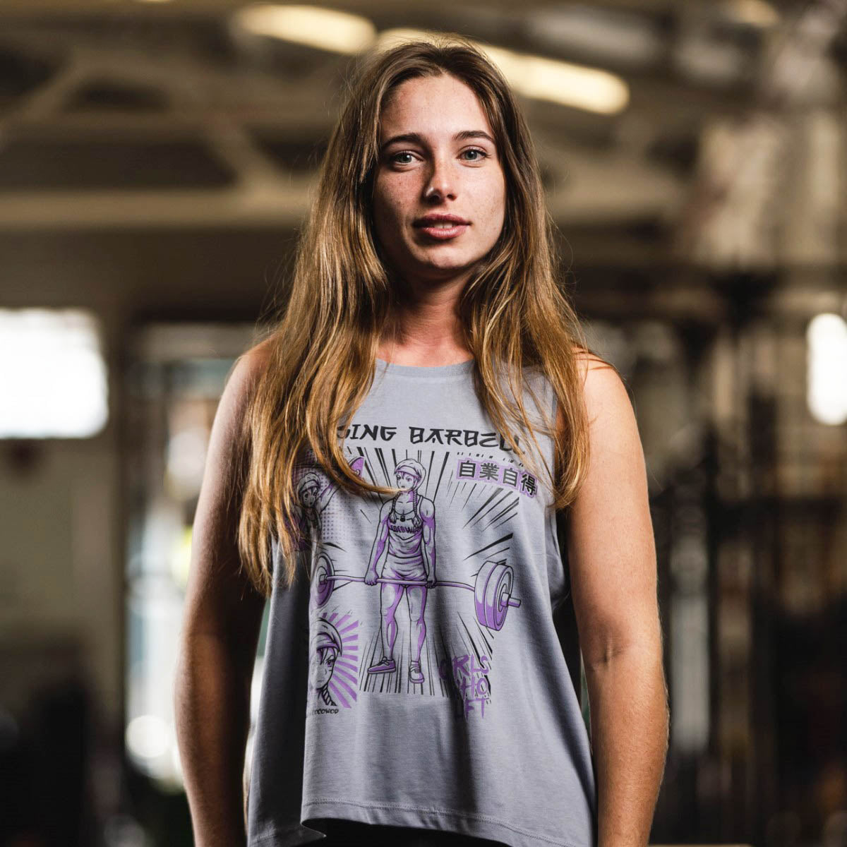 Cocowod ropa crosstraining Crop Tops modelo Rising Barbell | Crop Top