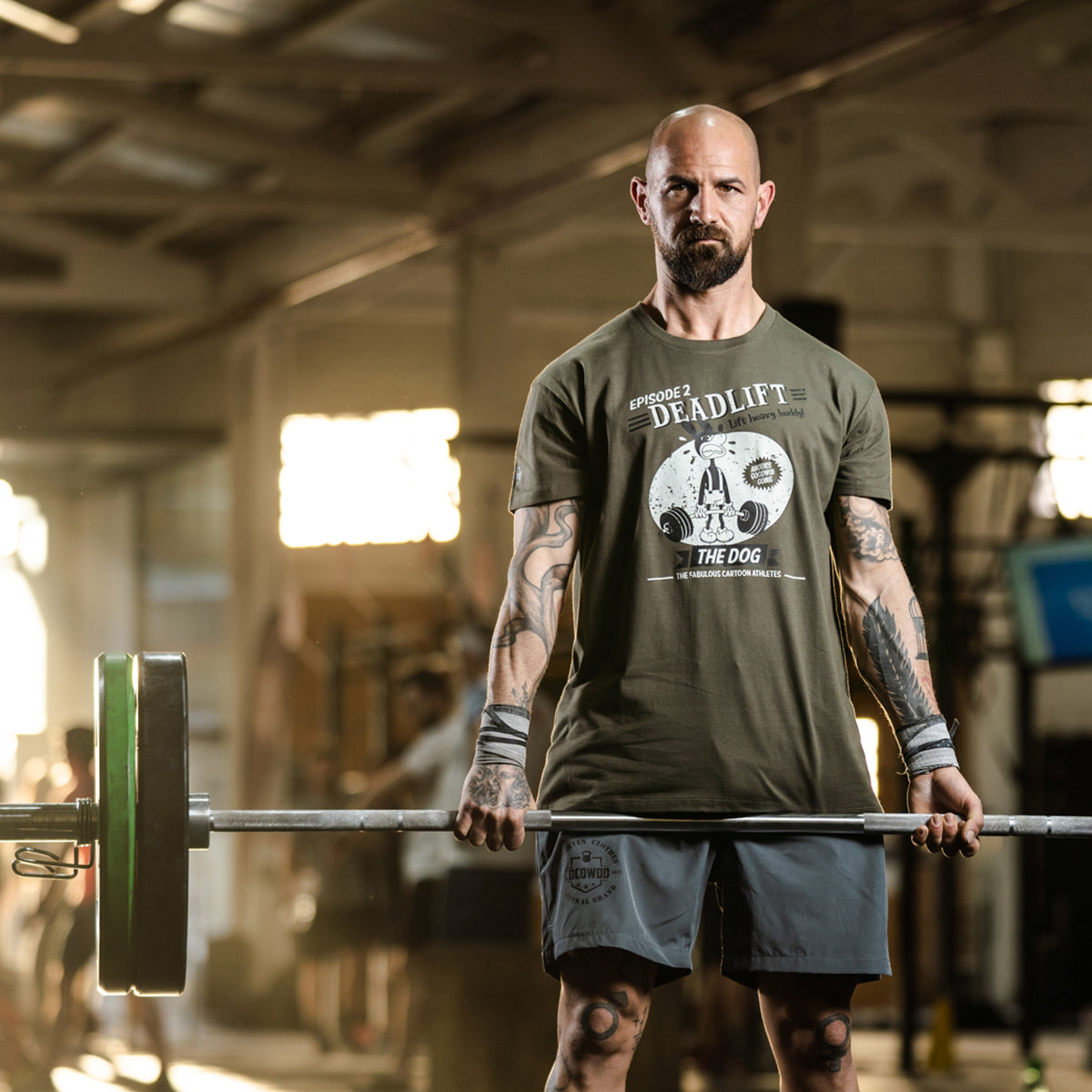 Cocowod ropa crosstraining Camiseta Hombre modelo Deadlift | T-Shirt