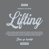 Cocowod ropa crosstraining Camiseta Hombre modelo Lifting | T-Shirt