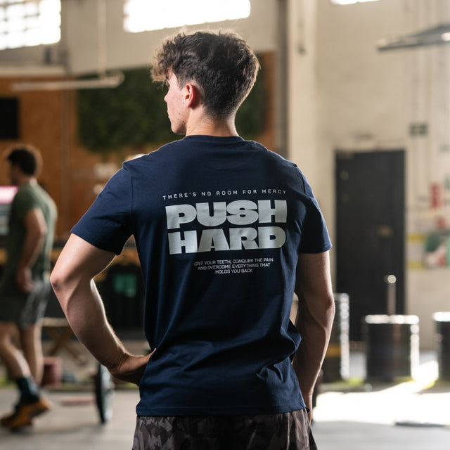 Cocowod ropa crosstraining Camiseta Hombre modelo Push Hard | T-Shirt