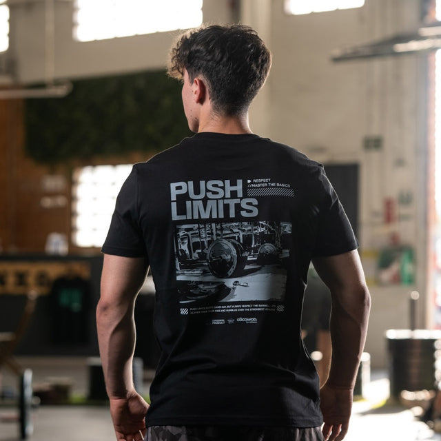 Cocowod ropa crosstraining Camiseta Hombre modelo Push Limits | T-Shirt