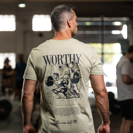 Cocowod ropa crosstraining Camiseta Hombre modelo Worthy | T-Shirt