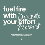 Cocowod ropa crosstraining Camiseta Mujer modelo Dominate Workout | Cropped Tee