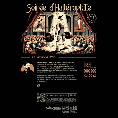 Cocowod ropa crosstraining Camiseta Mujer modelo Paris | Oversized