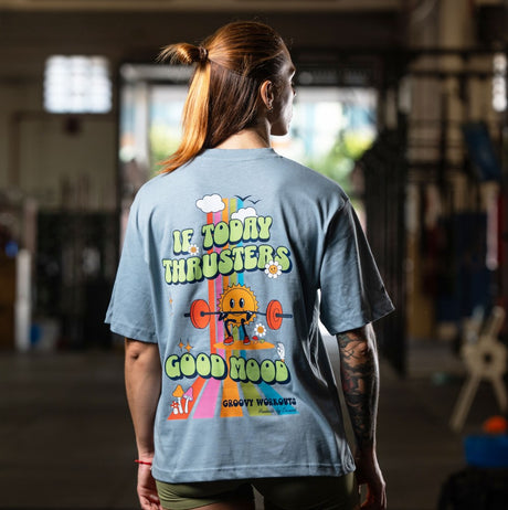 Cocowod ropa crosstraining Camiseta Mujer modelo Today Thrusters | Oversized