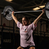 Cocowod ropa crosstraining Camiseta Mujer modelo When You Snatch | Oversized