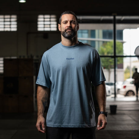 Cocowod ropa crosstraining Camiseta Unisex modelo Keep Flowing | Oversized