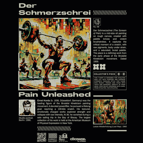 Cocowod ropa crosstraining Camiseta Unisex modelo Scream | Oversized