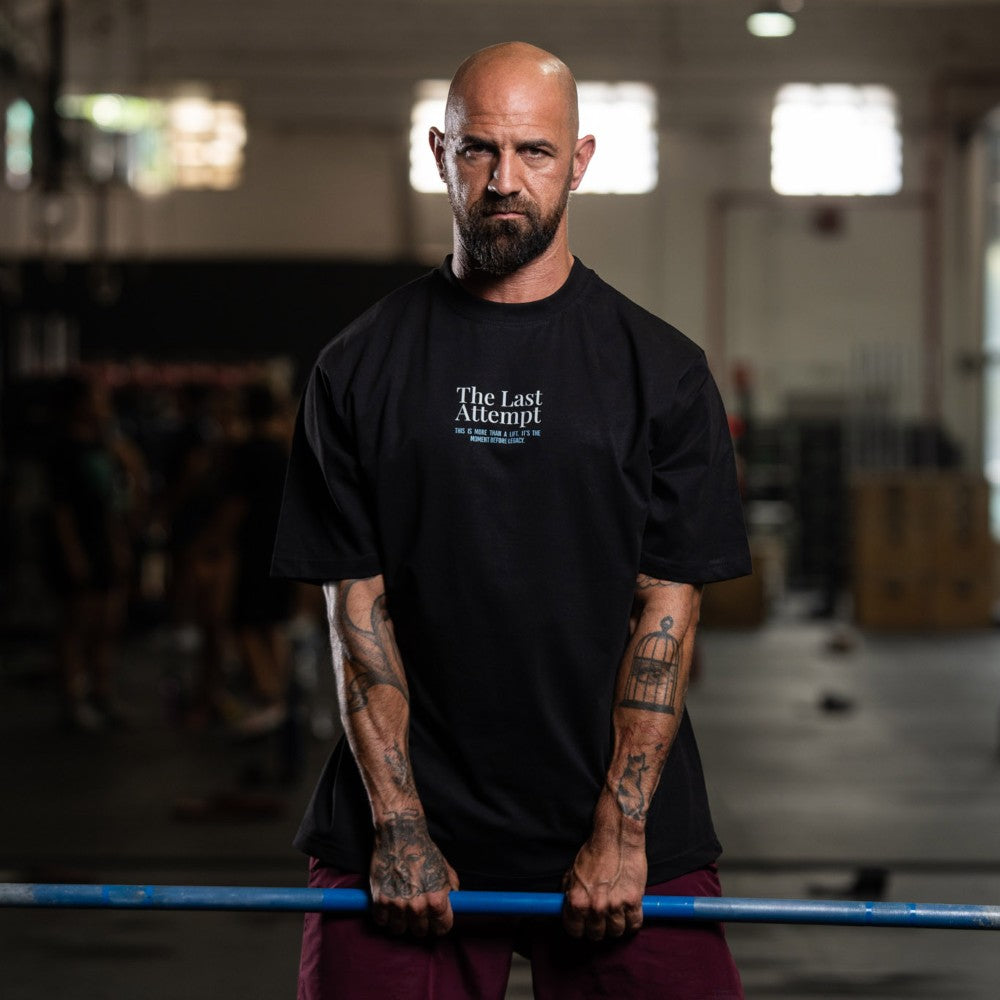 Cocowod ropa crosstraining Camiseta Unisex modelo Tha Last Attempt | Oversized