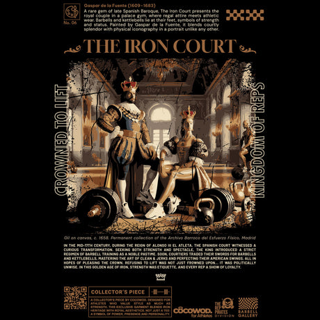 Cocowod ropa crosstraining Camiseta Unisex modelo The Crowned | Oversized