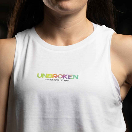 Cocowod ropa crosstraining Crop Tops modelo Unbroken | Crop Top