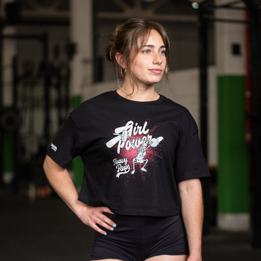 Cocowod ropa crosstraining Crops & Camisetas Cropped modelo Girl Power | Cropped