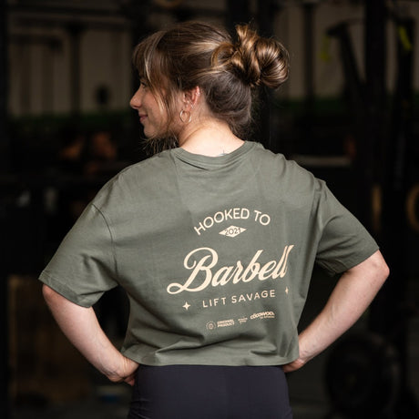 Cocowod ropa crosstraining Crops & Camisetas Cropped modelo Hooked | Cropped