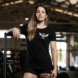 camiseta mujer algodón crosstraining ropa cocowod atleta