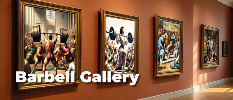Ropa crosstraining camisetas hombre y mujer de la colección Barbell Gallery