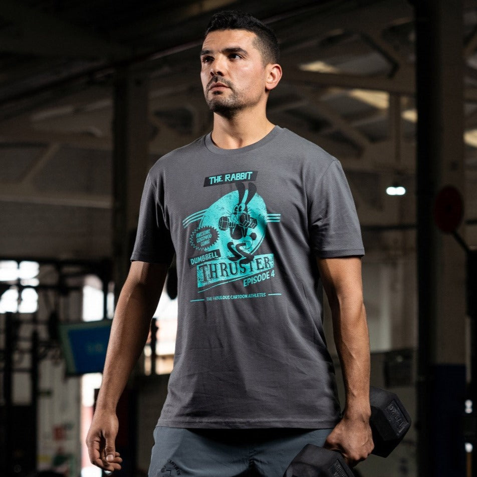 camiseta hombre algodón crosstraining ropa cocowod atleta